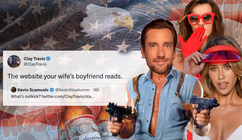 , Mobile Betting Online Founder Clay Travis Gets Into A Vicious Street Battle With Blue Checkmarks Who Hate Freedom, Biological Female Instagram Models &#038; Fun &#8211; uBetMobile.com