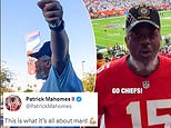 Navy veteran who was as soon as shot in the top is gifted Tremendous Bowl tickets and Patrick Mahomes approves