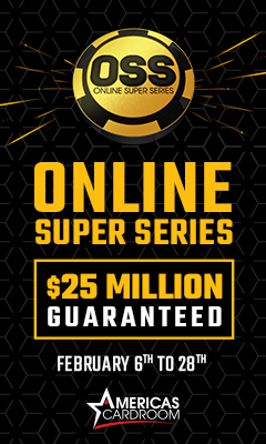 Online Super Series Returns To Americas Cardroom With $25 Million Guaranteed &#8211; uBetMobile &#8211; 2023