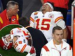 Patrick Mahomes limps off the sphere at Tremendous Bowl LVII as he re-injures his ankle