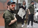 Seann Walsh steps out with girlfriend Grace Adderley and their new child daughter Wylda Primrose