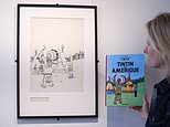 Tintin drawing sells for world document £1.9miillion in Paris public sale