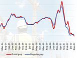 Wages fall by 4.3% in comparison with rampant CPI inflation