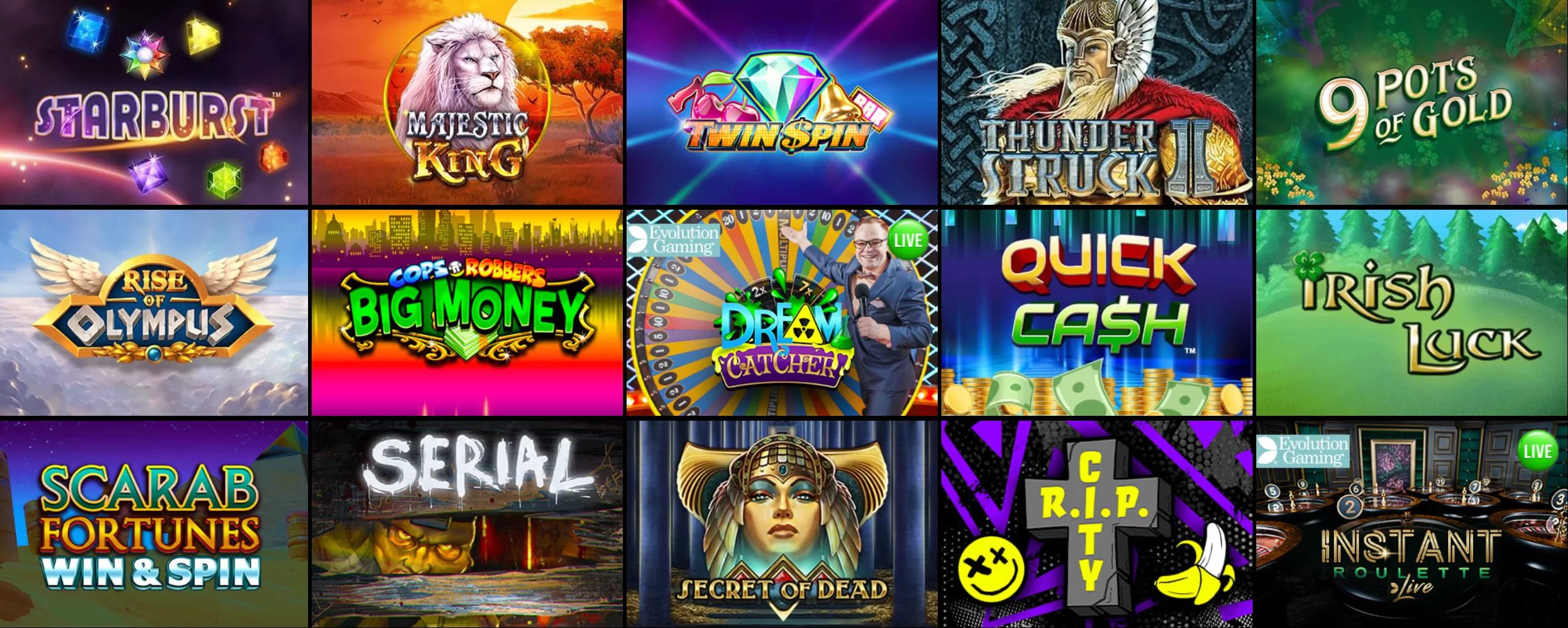 Choose from over 2800 Casino & Slots Games at LucksCasino.com! £$€200 Welcome Bonus